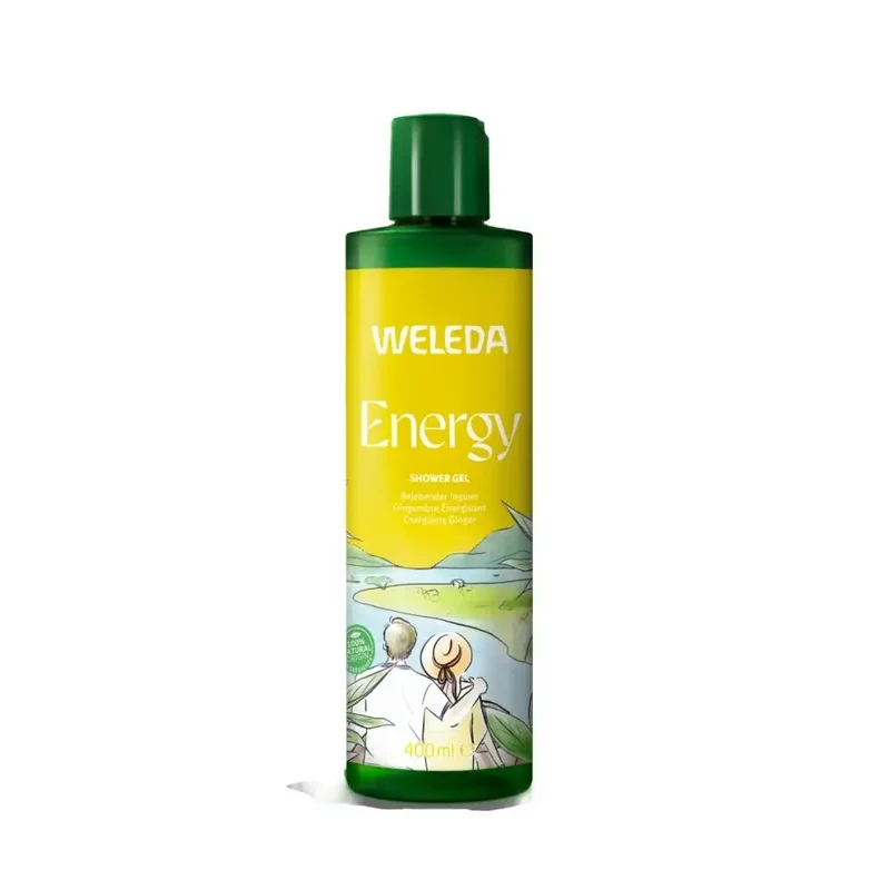 Weleda Energy douchegel gember biologisch 400 ml