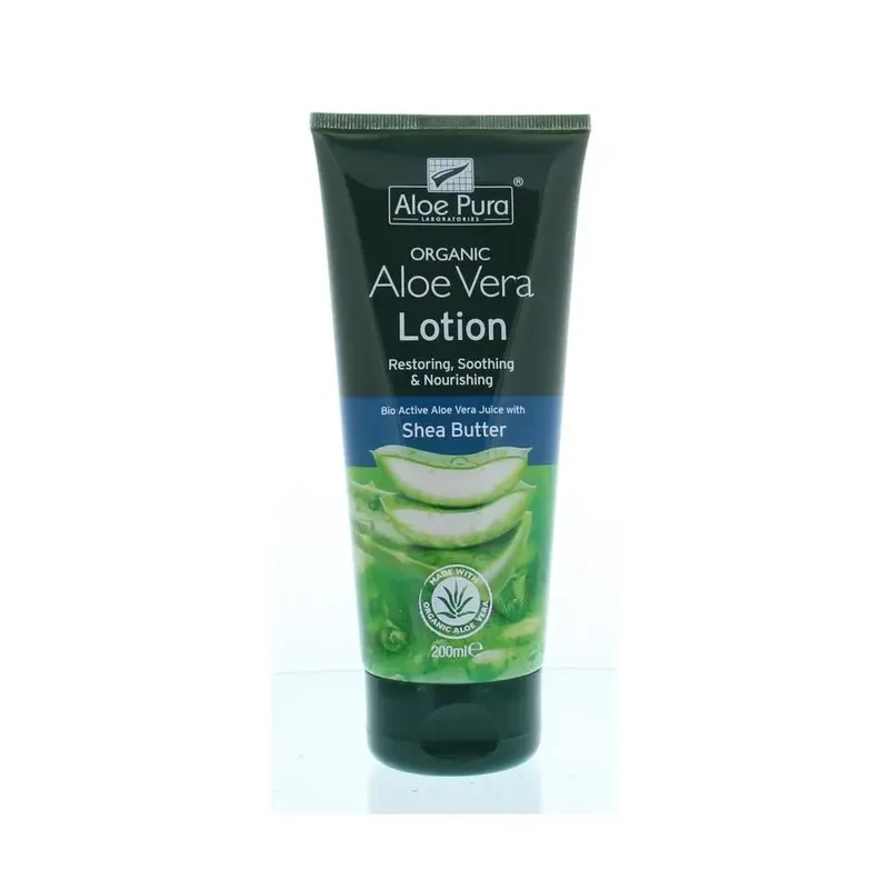 Optima Aloe pura organic aloe vera lotion 200 ml