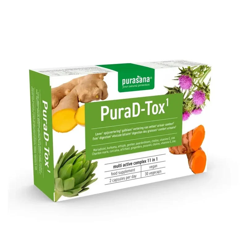 Purasana PuraD-tox 30 vcaps