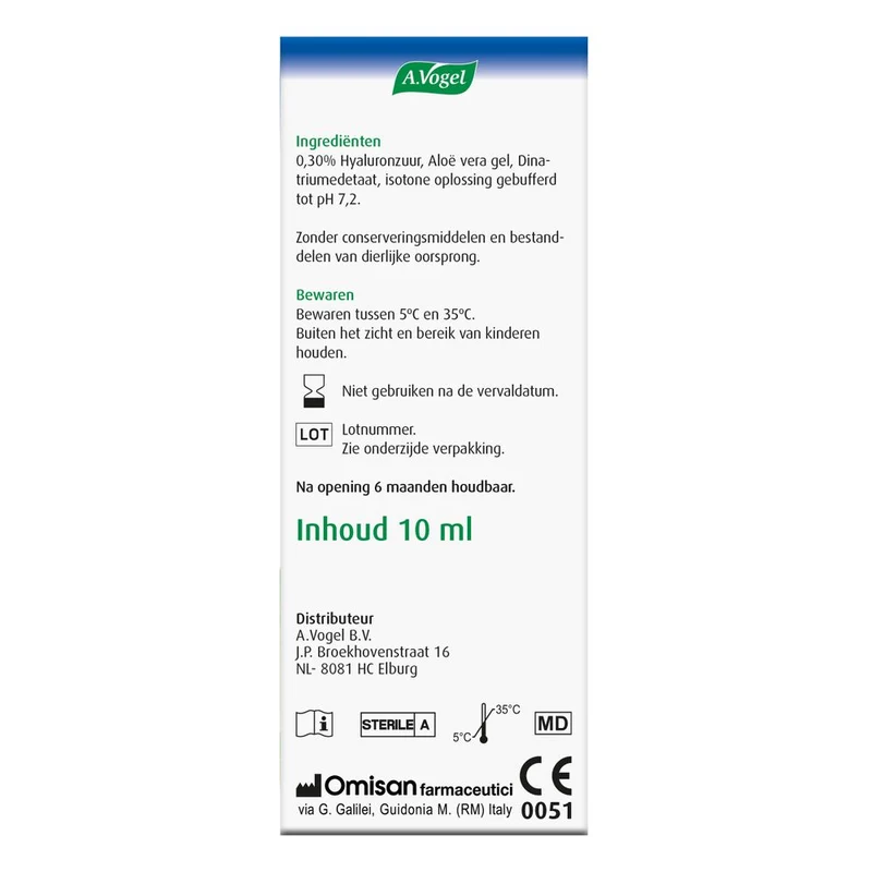 A.Vogel Ooggel ontstoken ooglid 10 ml