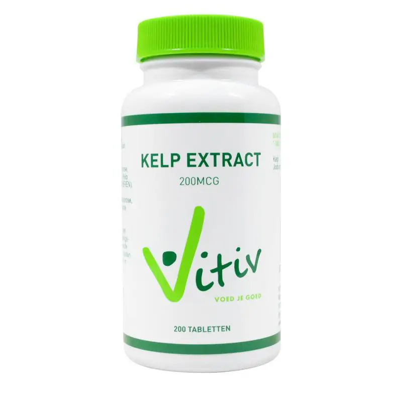 Vitiv Kelp extract 200mcg 200 tabletten