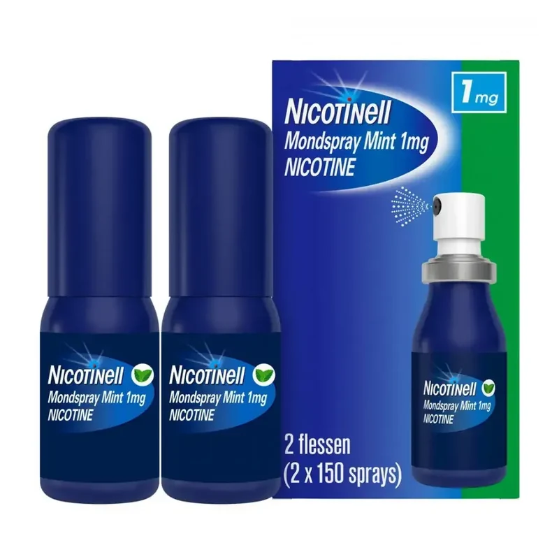 Nicotinell Mondspray 1 mg duoverpakking 2 x 15 ml