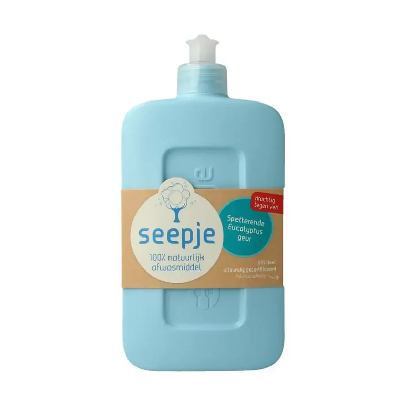 Seepje Afwasmiddel spetterende eucalyptus 500 ml