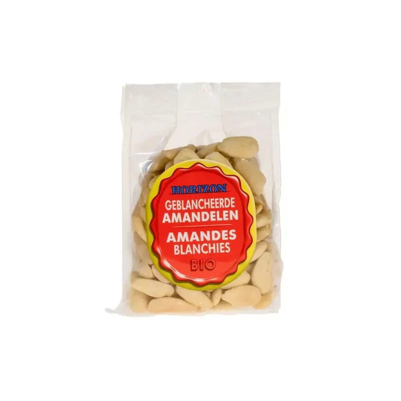Horizon Amandelen geblancheerd biologisch 175 gram