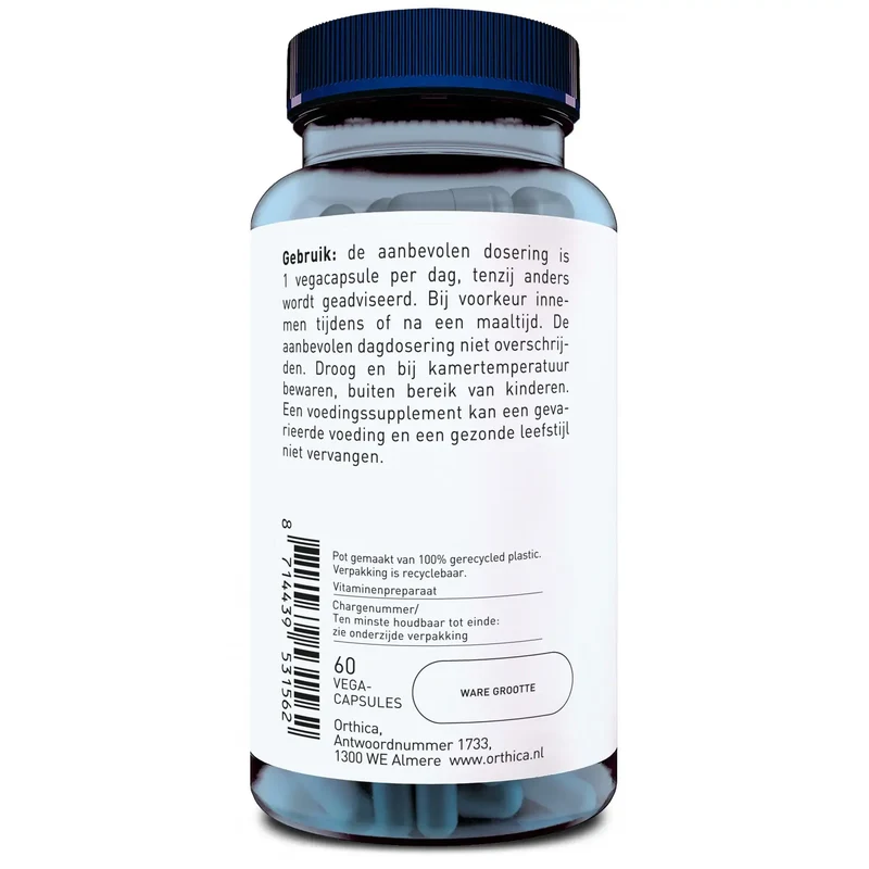 Orthica Nicotinamide 500 60 vcaps