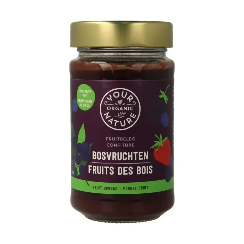 Your Organic Nature Fruit beleg bosvruchten biologisch 250 gram