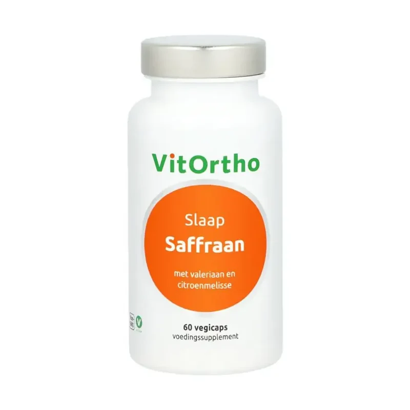 Vitortho Saffraan Slaap 60 capsules