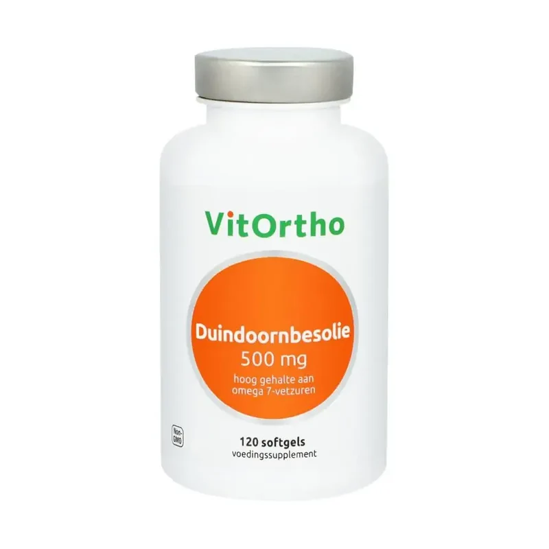 Vitortho Duindoornbesolie 500 mg 120 softgels