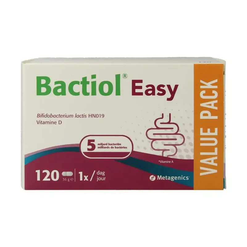 Metagenics bactiol easy 120 capsules