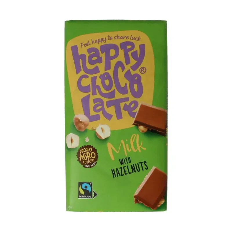 Happy Chocolate Milk hazelnut biologisch 200 gram