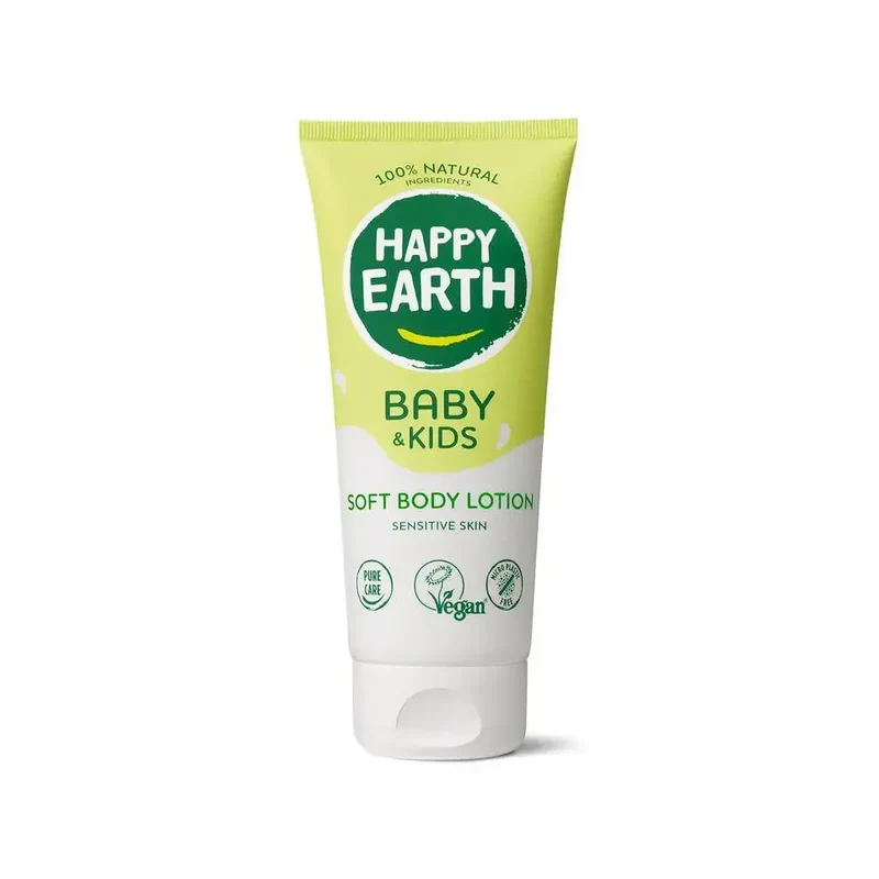 Happy Earth bodylotion voor baby & kids 200 ml
