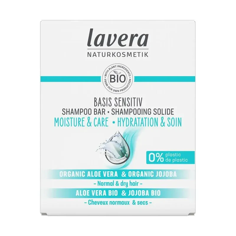 Lavera Shampoobar basis sensitiv moisture & care 50 gram