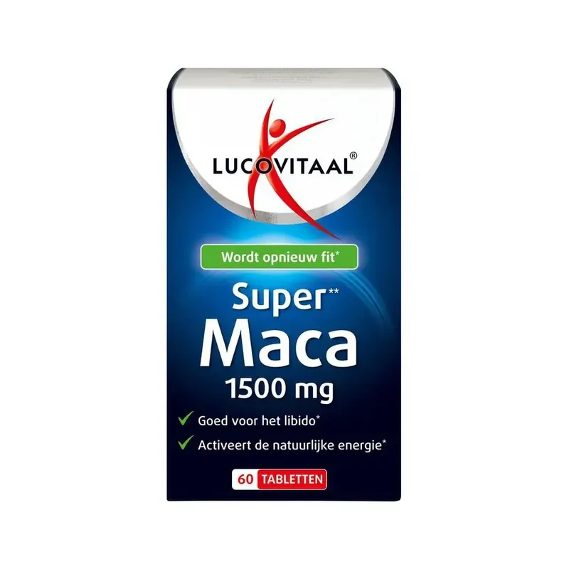 Lucovitaal maca super 1500 mg 60 tabletten