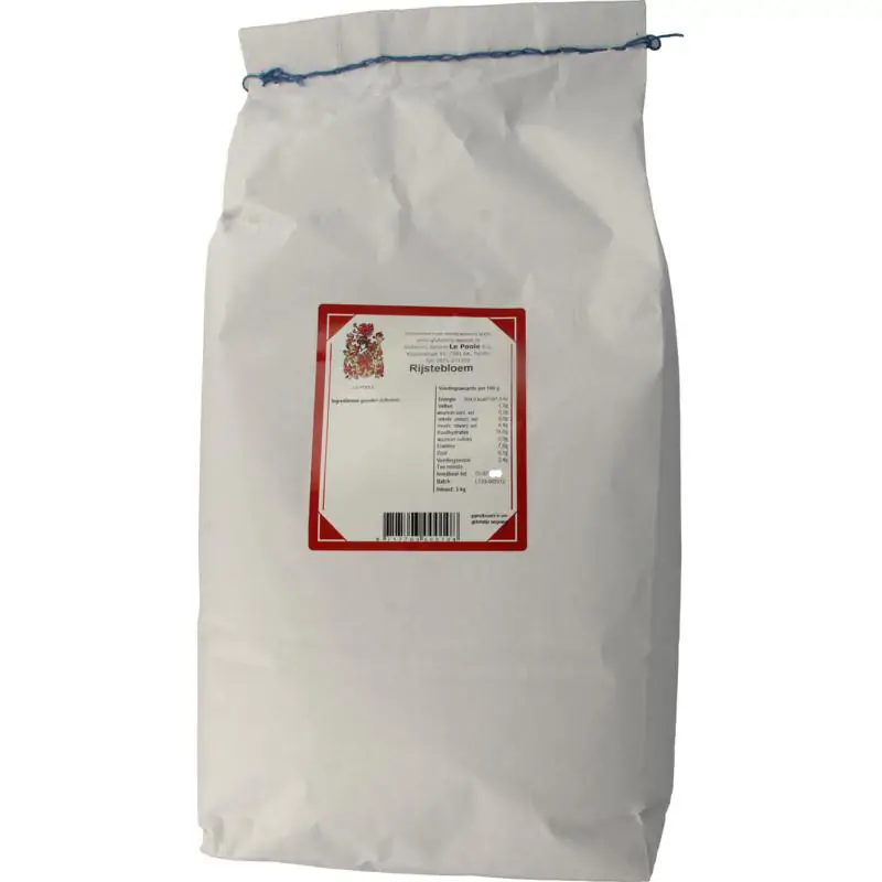 Le Poole rijstebloem wit 5 kg