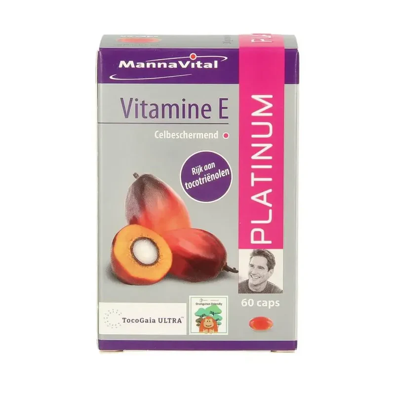 Mannavital Vitamine E platinum 60 capsules