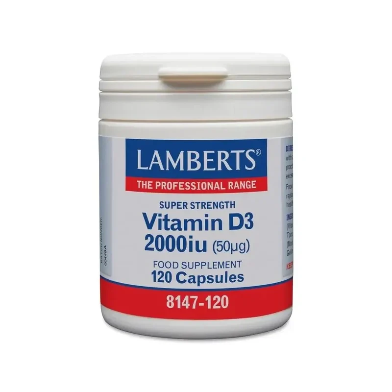 Lamberts Vitamine D3 50 mcg 120 capsules