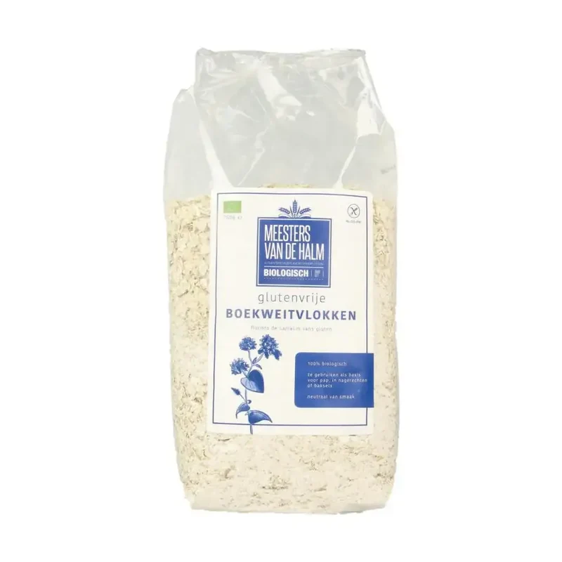 De Halm Boekweitvlokken glutenvrij 750 gram