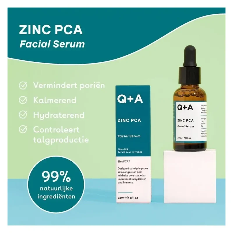 Q+A Zinc PCA daily moisturiser 75 ml