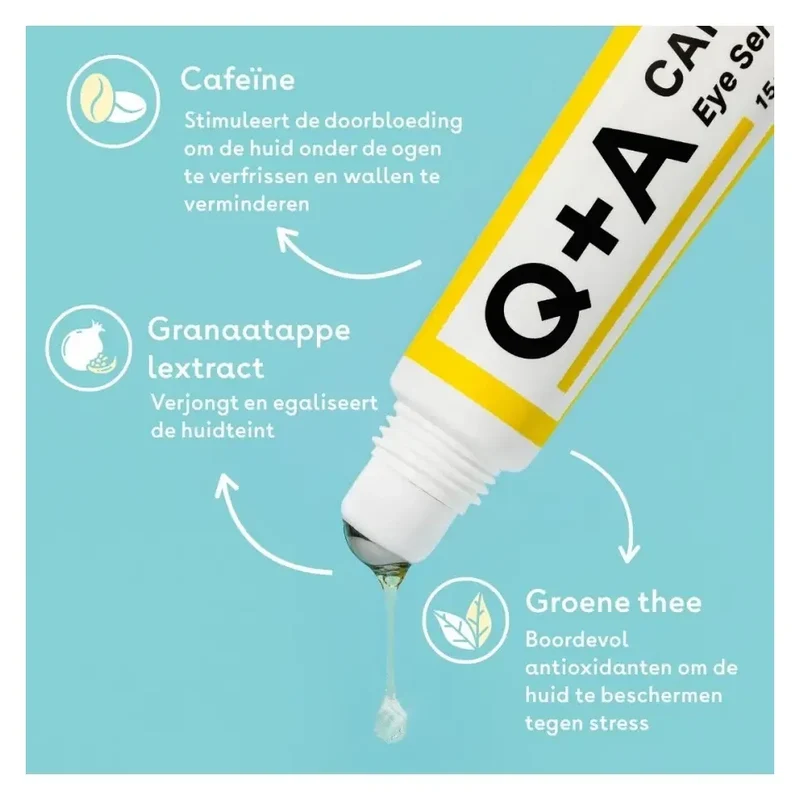 Q+A Caffeine eye serum 15 ml