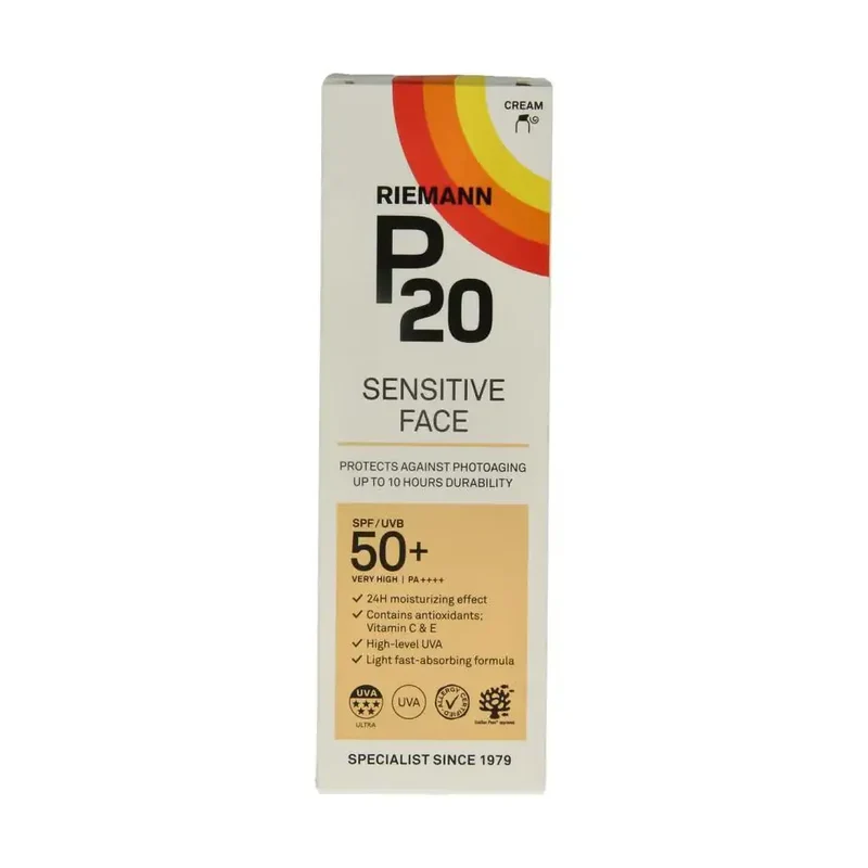 P20 Once a day face creme SPF50 50 gram