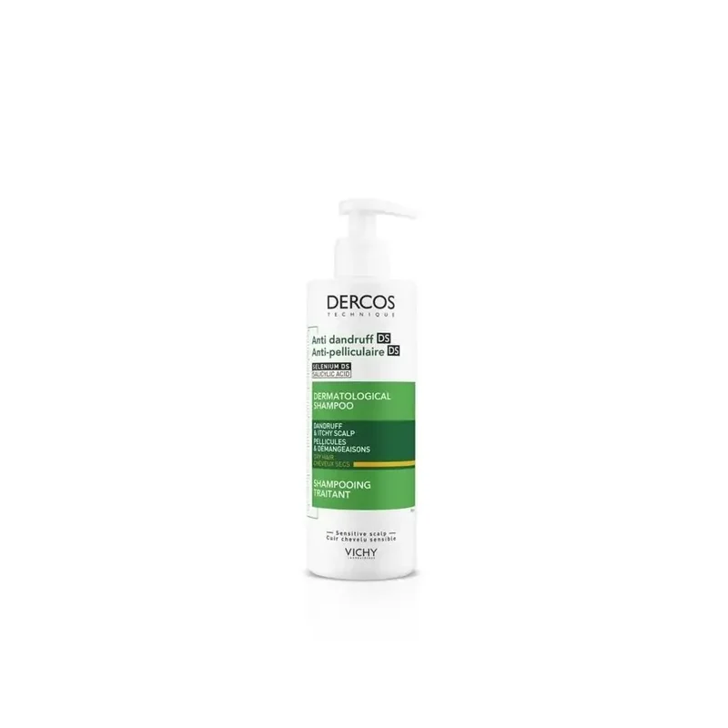 Vichy Dercos anti roos shampoo voor droog haar 390 ml