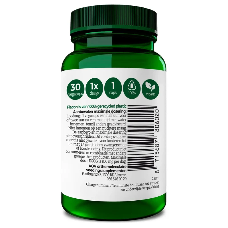 AOV 602 liter-Theanine 30 vcaps
