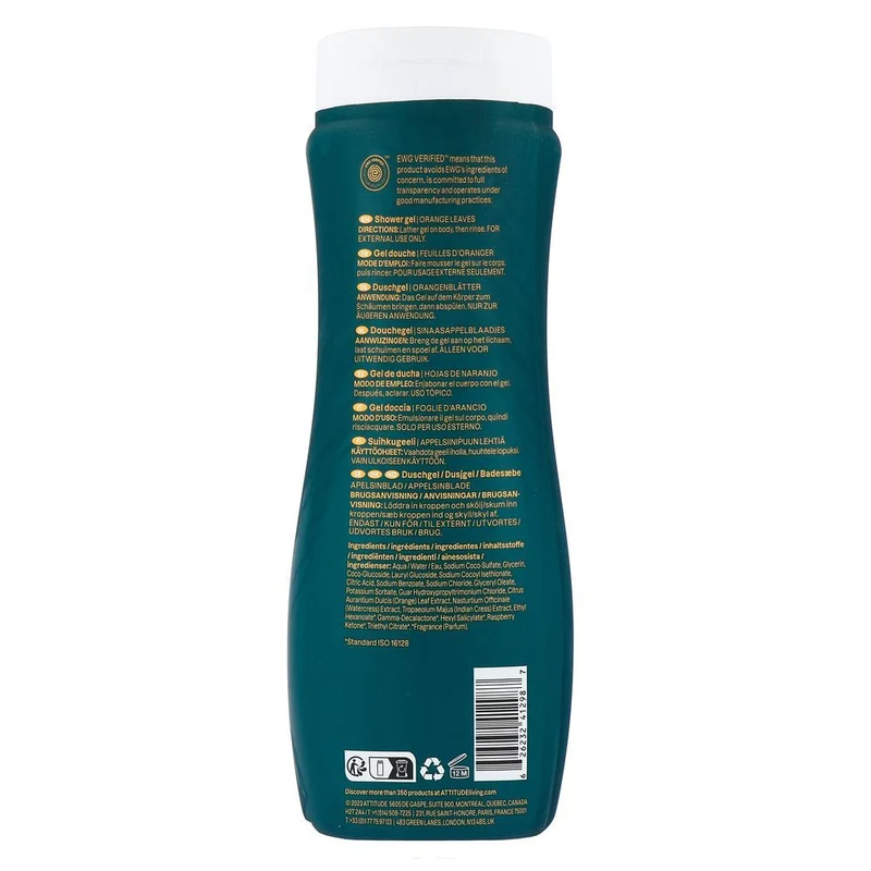 Attitude Super Leaves bodywash stimulerend 473 ml