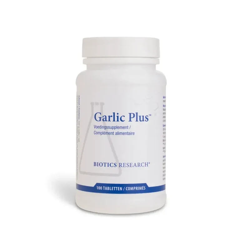 Biotics Garlic Plus knoflook 100 tabletten