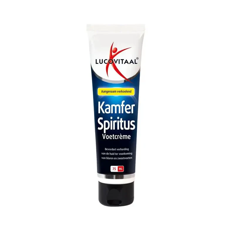 Lucovitaal Voetcreme kamfer spiritus 75 ml