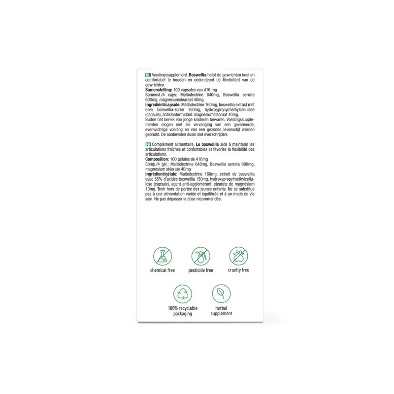 Purasana Boswellia 150 mg 100 vcaps