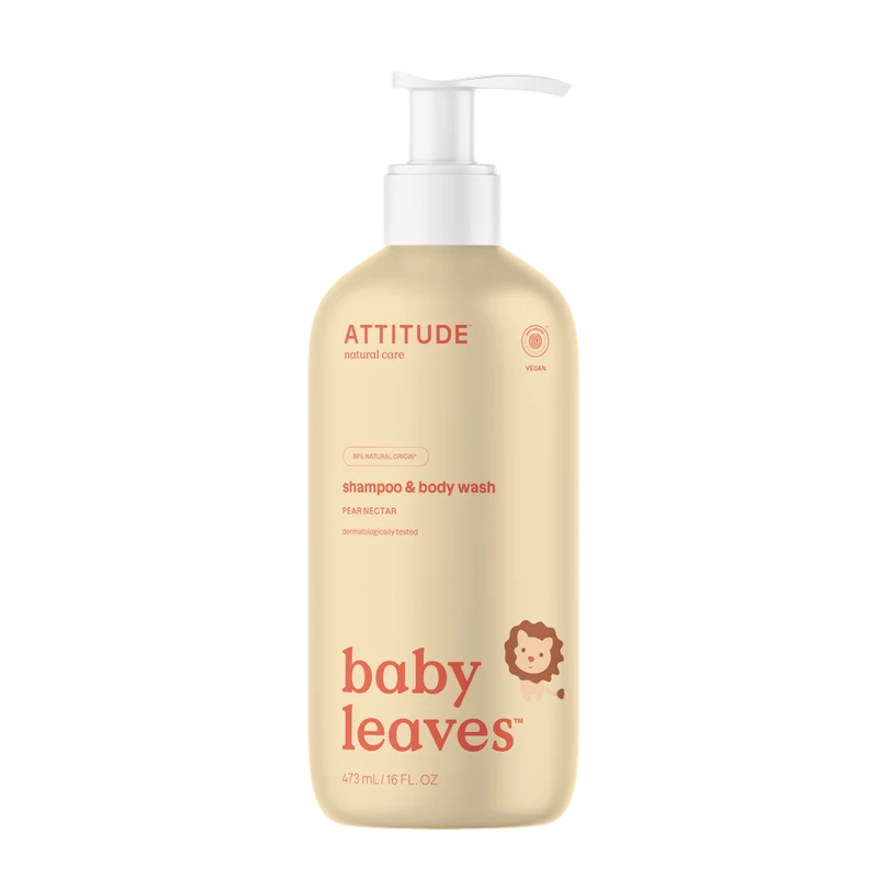 Attitude Baby leaves 2 in 1 shampoo pear nectar 473 ml