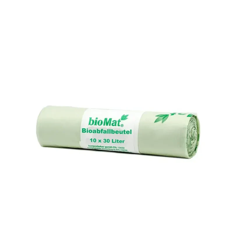 Biomat wastebag compostable 10 stuks