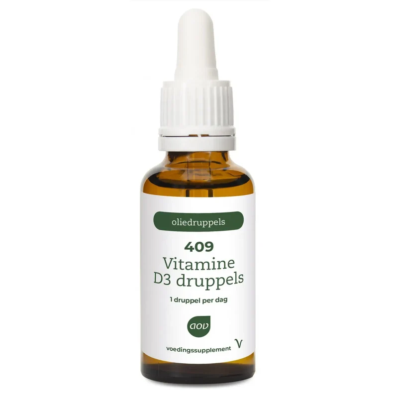 AOV 409 Vitamine D3 druppels 25 mcg 15 ml