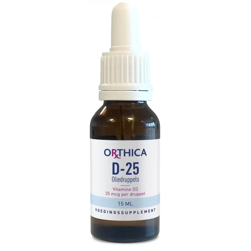 Orthica Vitamine D-25 oliedruppels 15 ml