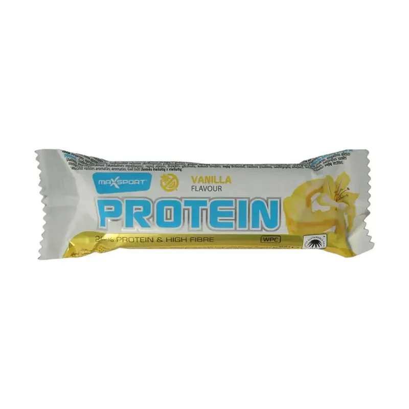 Maxsport Proteine bar vanille 60 gram
