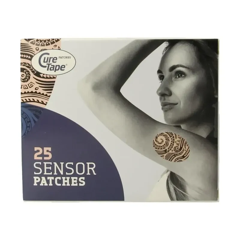 Curetape Sensor patch tattoo 25 stuks