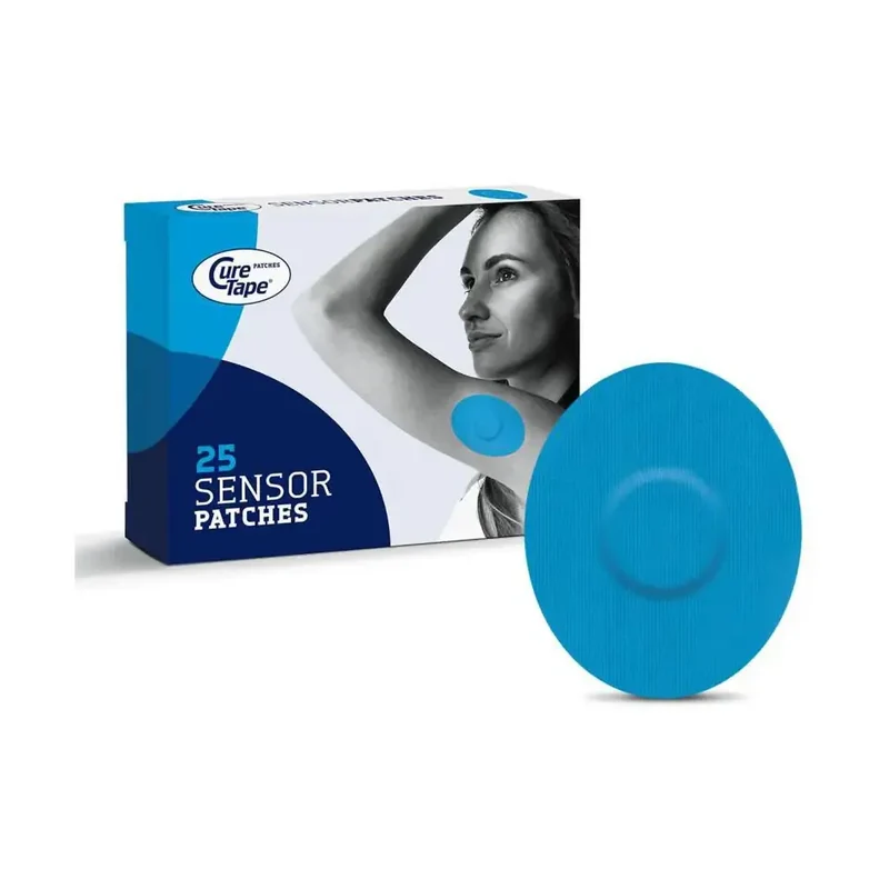 Curetape Sensor patch blue 25 stuks