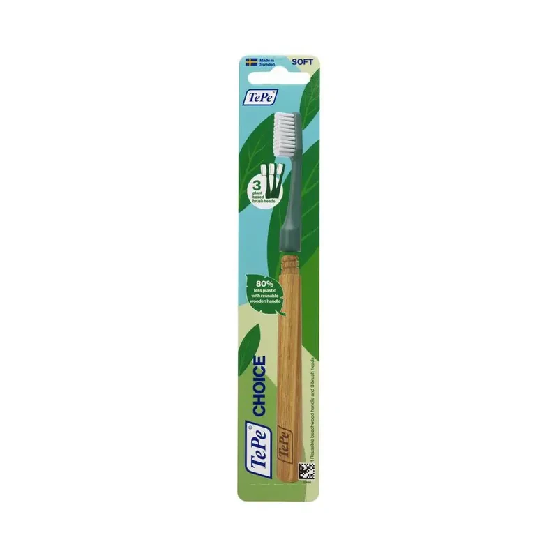 Tepe tandenborstel choice sft groen 3 stuks