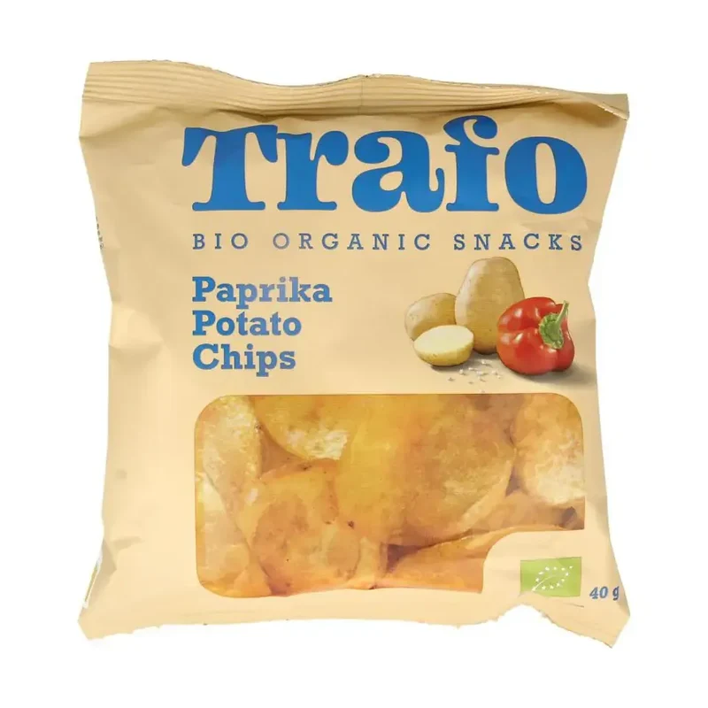 Trafo Chips paprika biologisch 40 gram