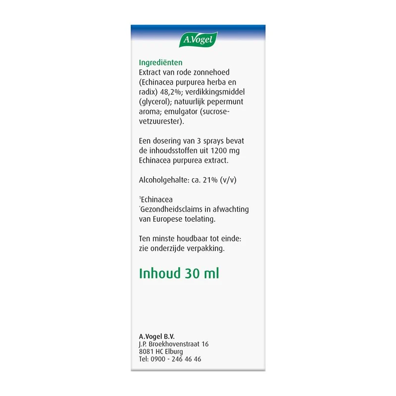 A Vogel Echinaforce immuunspray 30 ml