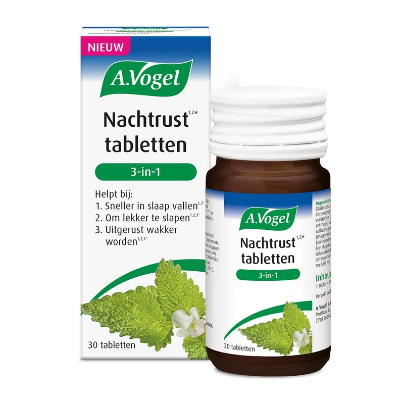 A Vogel Dormeasan nachtrust 3 in 1 30 tabletten
