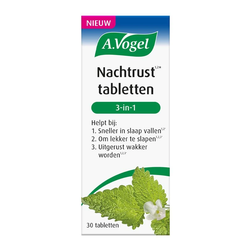 A Vogel Dormeasan nachtrust 3 in 1 30 tabletten