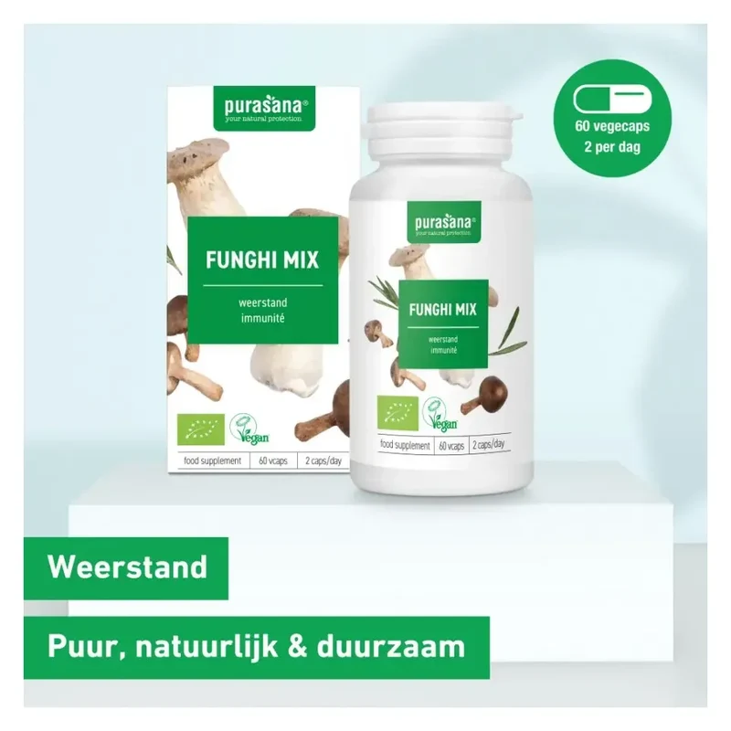 Purasana funghi mix 60 vcaps