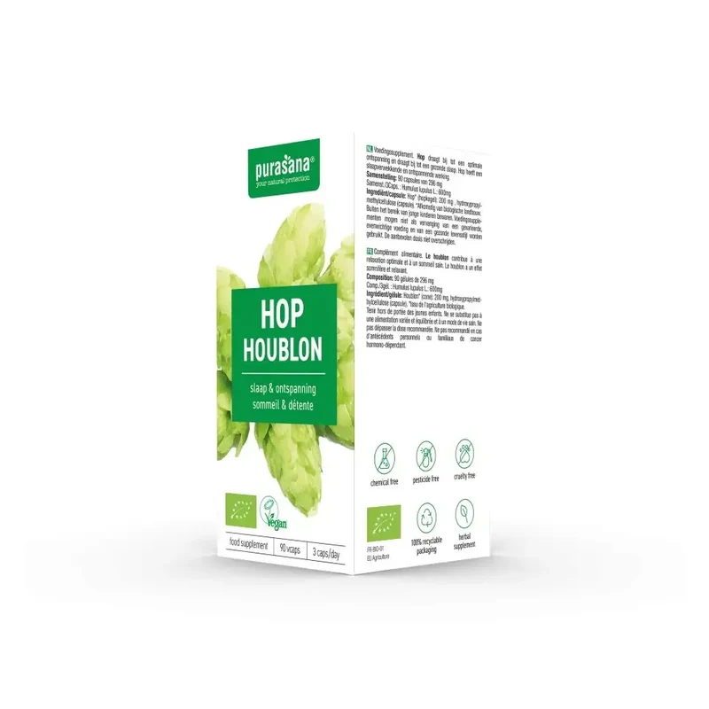 Purasana Hop bio 200 mg 90 vcaps