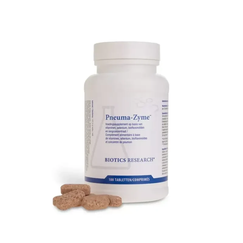 Biotics Pneuma-Zyme 100 tabletten