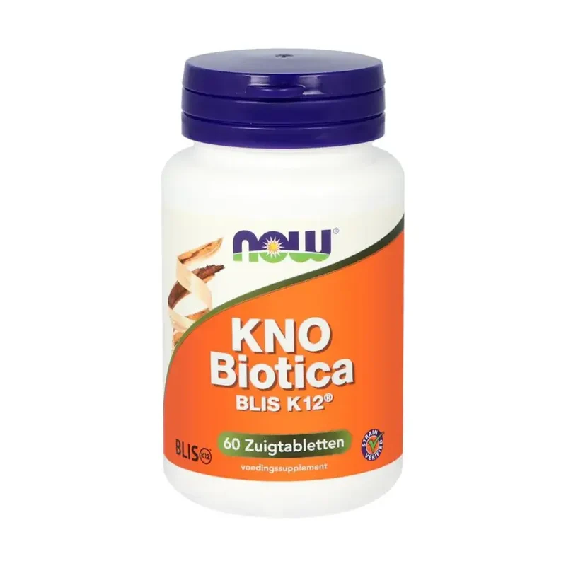 NOW KNO biotica BLIS K12 60 zuigtabletten