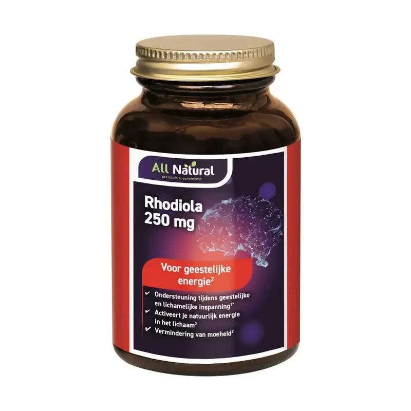 All Natural Rhodiola 100 capsules