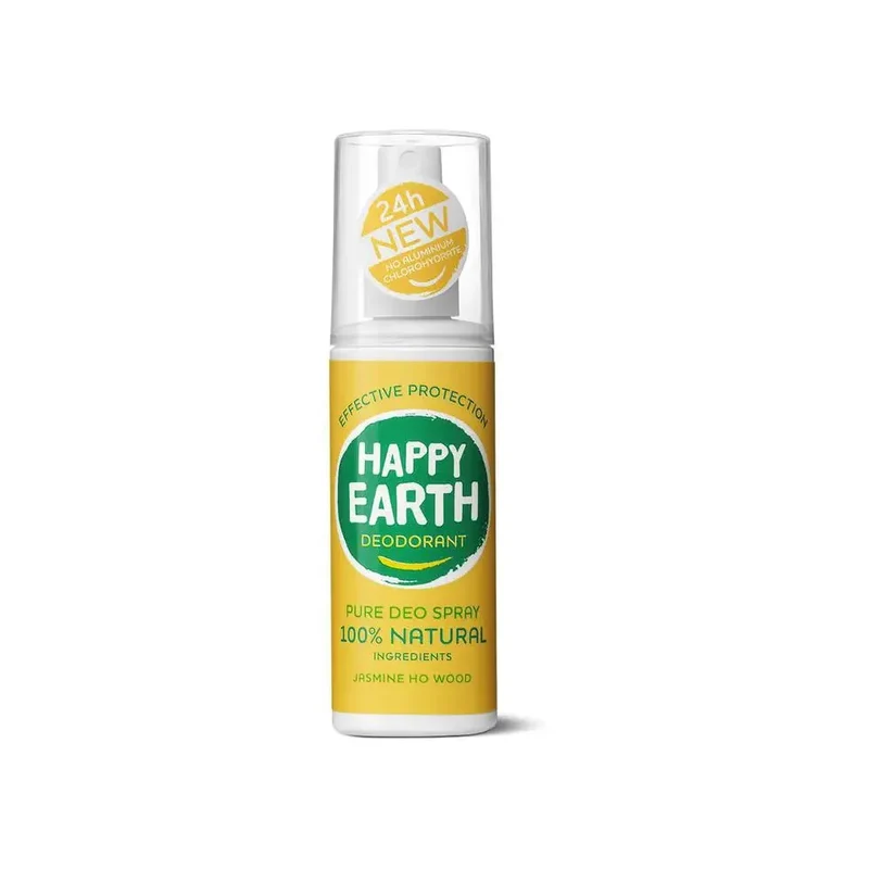 Happy Earth Deodorant spray jasmine ho wood 100 ml
