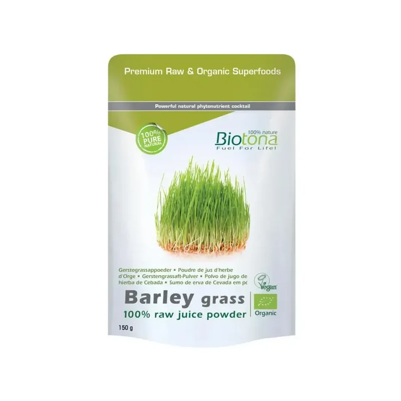 Biotona Barley grass raw juice powder 150 gram