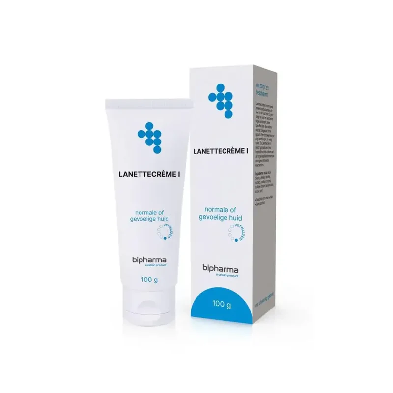 Bipharma Lanettecreme I tube in vouwdoos 100 gram